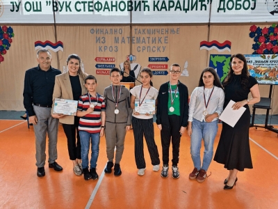 Učenici OŠ „Sveti Vasilije Ostroški i Tvrdoški“ drugi u finalu kviza „Znanjem kroz Srpsku“