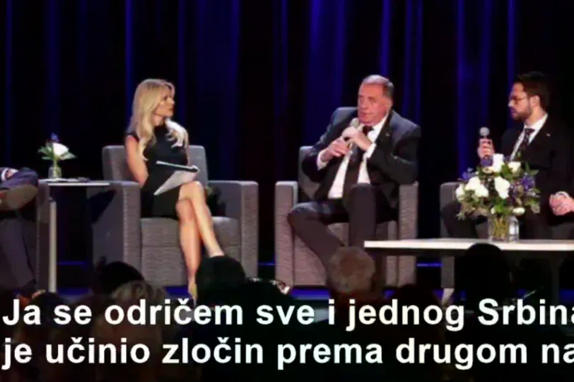 Dodik 'manji od makova zrna' u SAD-u: Pogledajte šta je rekao o Mladiću i Karadžiću (VIDEO)