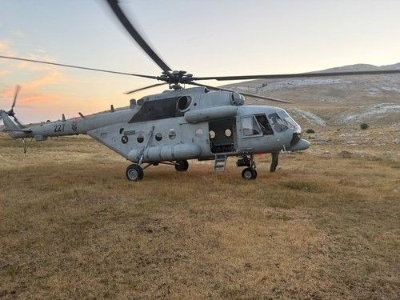 S nepristupačnog terena Dinare helikopterom spašen ozlijeđeni Nijemac