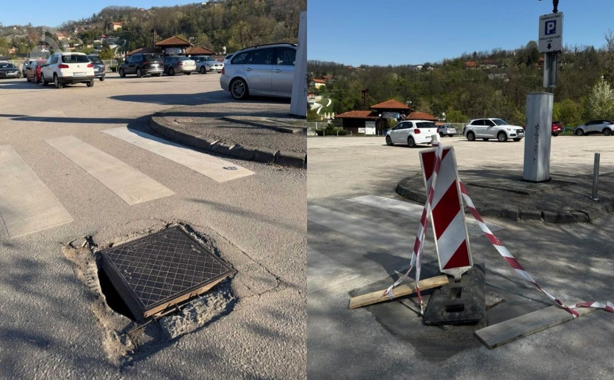 Kritika urodila plodom: Sanirano oštećenje na parkingu u Tuzli, građani upozoravaju na širi problem