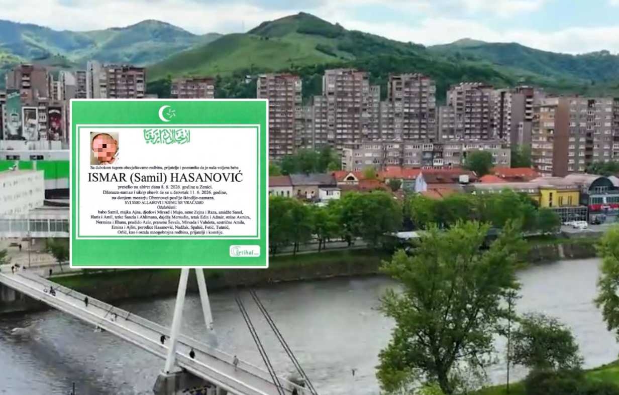 Cijela grad tuguje: Zenica se oprašta od šestomjesečnog Ismara, objavljen termin dženaze
