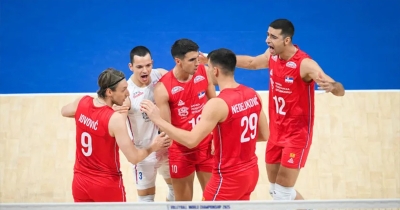Odbojkaši Srbije u osmini finala na Svjetskom prvenstvu, pregazili Brazil