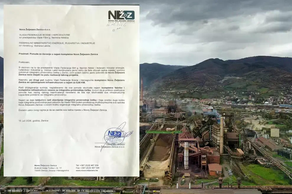 Nova ponuda za spas zeničke Željezare: Nova Željezara Zenica Vladi FBiH ponudila kompletnu fabriku u zakup za 0 KM