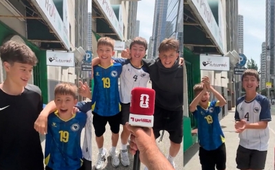 Navijačka euforija u Seattleu: Dječaci iz BiH zapjevali "I am from Bosnia" za katarsku televiziju