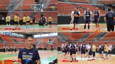 FOTO: Zenica spremna za košarkaški spektakl, Zmajevi vjeruju da mogu srušiti moćnu Tursku