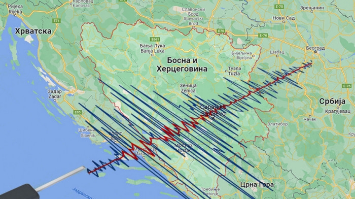 Nemirno jutro: Zemljotres pogodio ovaj dio BiH FOTO