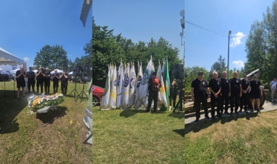 Članovi Udruženja “Bosanska čast” Zenica odali počast braniocima na Koti 715