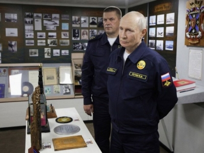 Putin prvi put posjetio Kurilska ostrva