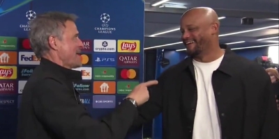 Kompany sišao s tribina pa se Enrique našalio s njim: "Nije ti se ovo svidjelo?"
