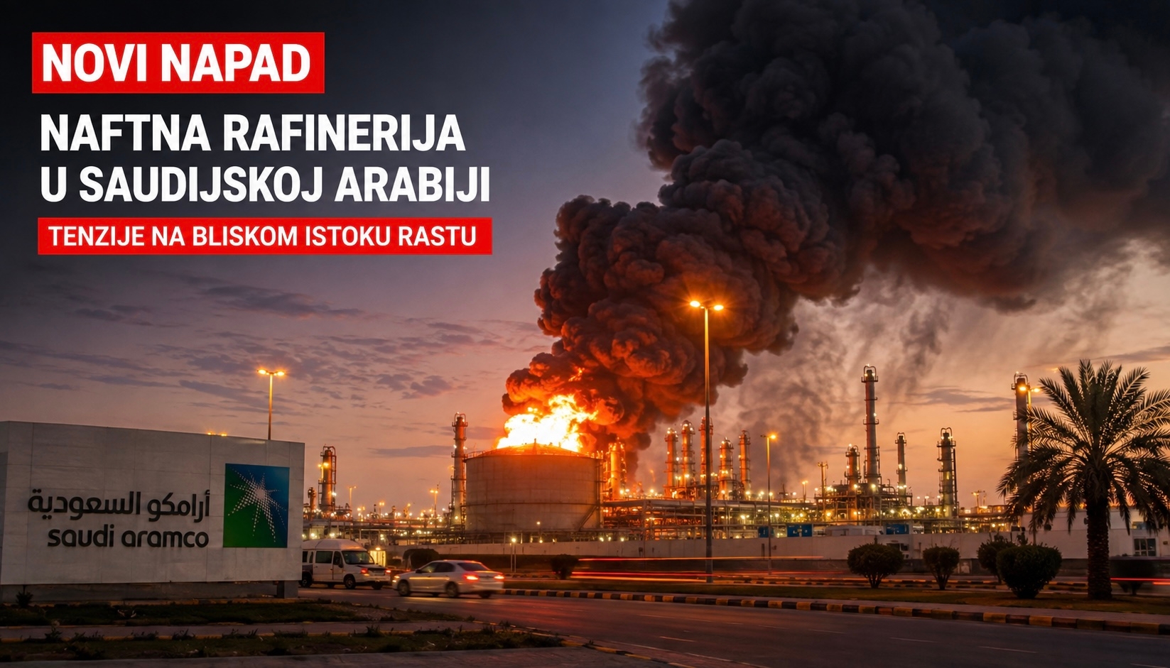 Bliski istok na ivici nove eskalacije? Napad na rafineriju Saudi Aramca podigao tenzije