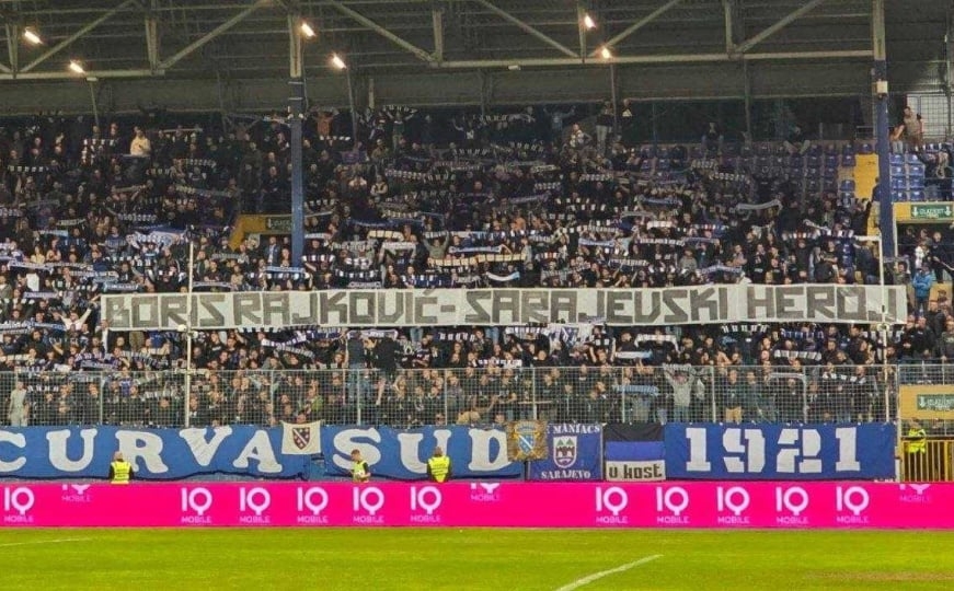 Manijaci se oprostili od 'Prkosnog anđela': Boris Rajković - sarajevski heroj