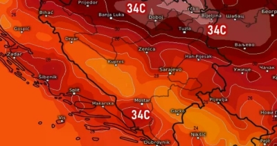 Jesen i kiša, ma ni blizu! - BiH ulazi u "crveno", meteorolozi poslali poruku bh. građanima