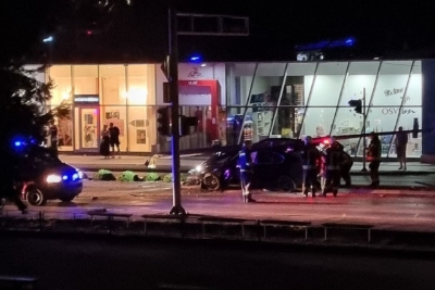 Teža prometna nesreća kod Piramide u Mostaru, oštećeni semafori