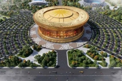 Postavljen kamen temeljac za najveći stadion: Imat će 135 hiljada mjesta i izgledat će spektakularno