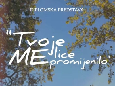 Premijera predstave "Tvoje lice se promijenilo" u Studentskom kulturnom centru