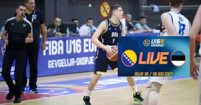 U16 košarkaši BiH danas imaju još jednu šansu da se plasiraju među elitu, možete ih gledati uživo