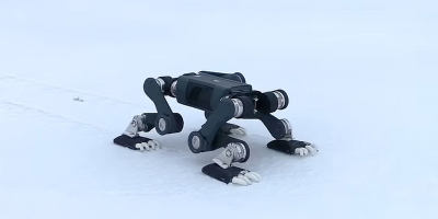 Četveronožni robotski pas hodao po arktičkim ledenim pločama