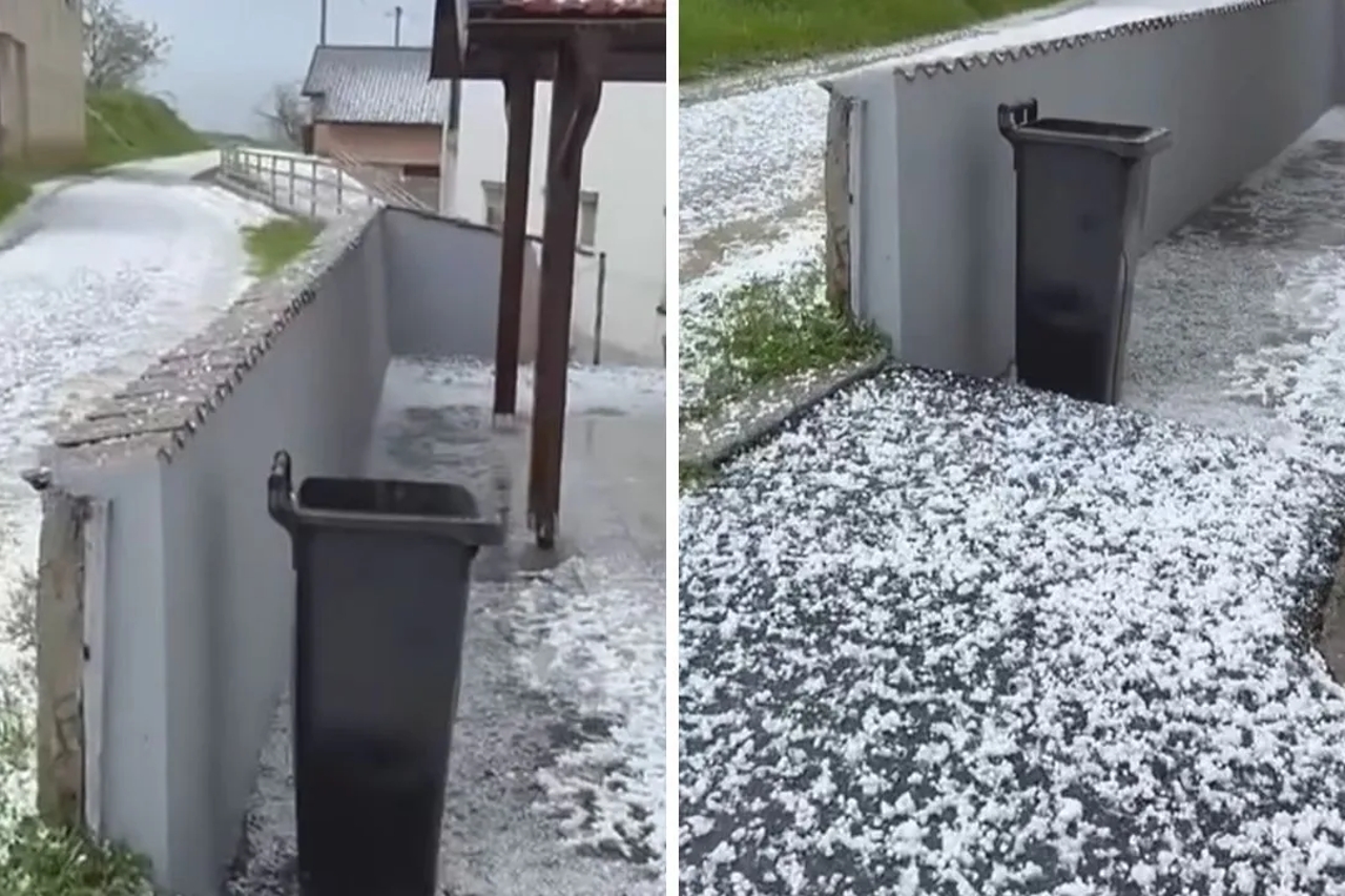 Tuča pogodila Novi Travnik, građani uznemireni nakon nezapamćenog nevremena