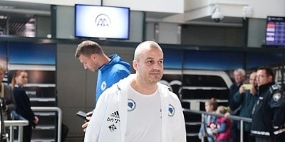 Elmir Pilav posmatrač suđenja na utakmici između Reala i Intera u Ligi prvaka
