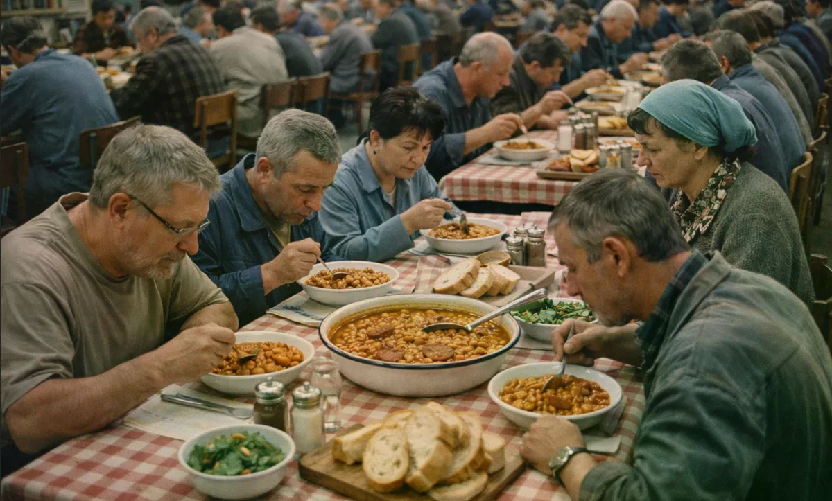 Često se serviralo u radničkim kantinama u Jugoslaviji, a sada je dostupno i u "finim" restoranima