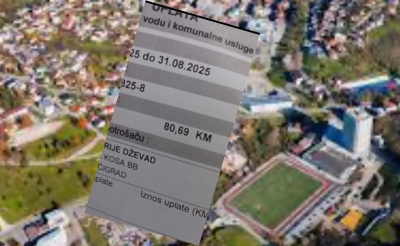 Šok u Cazinu: Računi za vodu i do 200 KM – građani u očaju