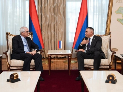 Minić sa šefom Misije OEBS-a: Brzo formiranje vlasti i nastavak ekonomskog razvoja Srpske