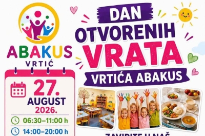 Dan otvorenih vrata vrtića Abakus u četvrtak