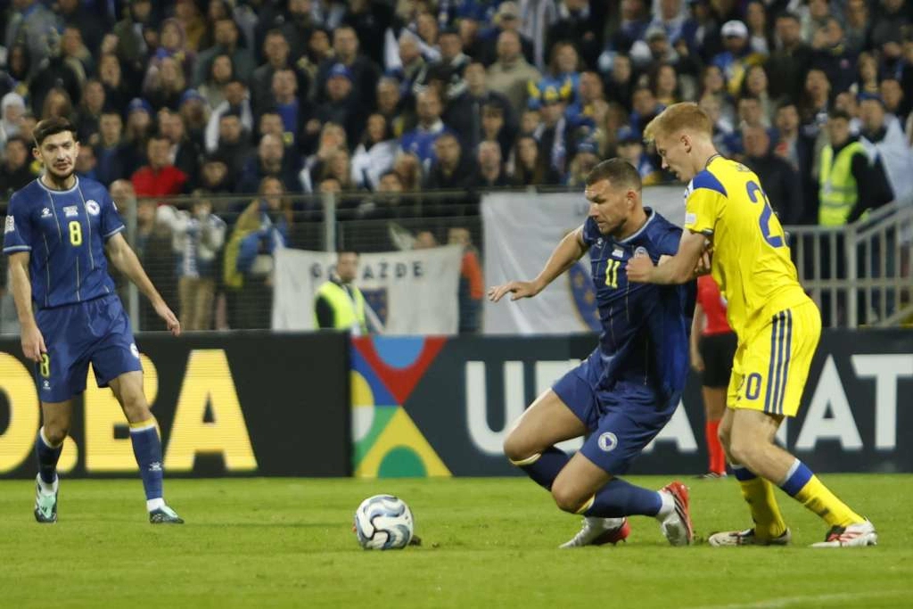 BiH remizirala protiv Švedske s 1:1, Džeko se oprostio od reprezentacije