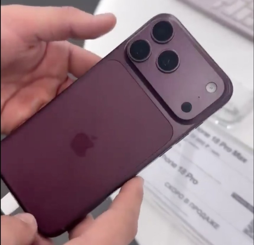 iPhone 18 Pro Max na videu u atraktivnoj boji!