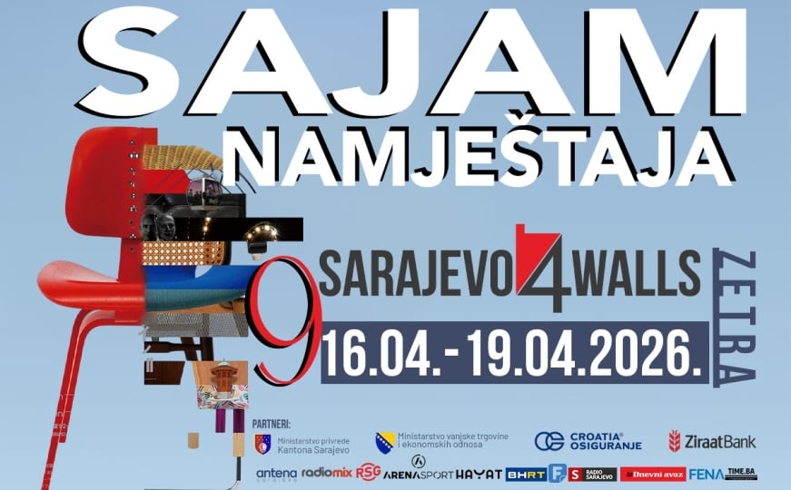 Sarajevo postaje centar dizajna: 4 Walls donosi vrhunski sajam namještaja u Zetri