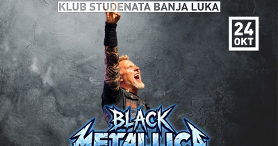 "Black Metallica Tribute Band" 24. oktobra u Banjaluci