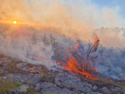 U Sjevernoj Makedoniji u toku gašenje požara u opštini Gradsko i na planini Kitka