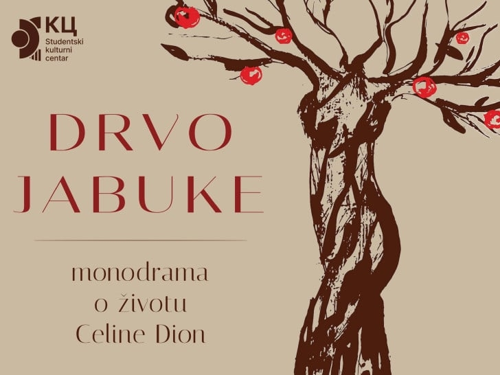 Selin Dion na sceni u Banjaluci: Monodrama "Drvo jabuke" u Studentskom kulturnom centru