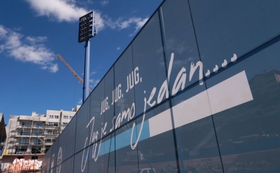 FK Željezničar bez podrške najvatrenijih navijača, evo kako izgleda gradilište na Grbavici