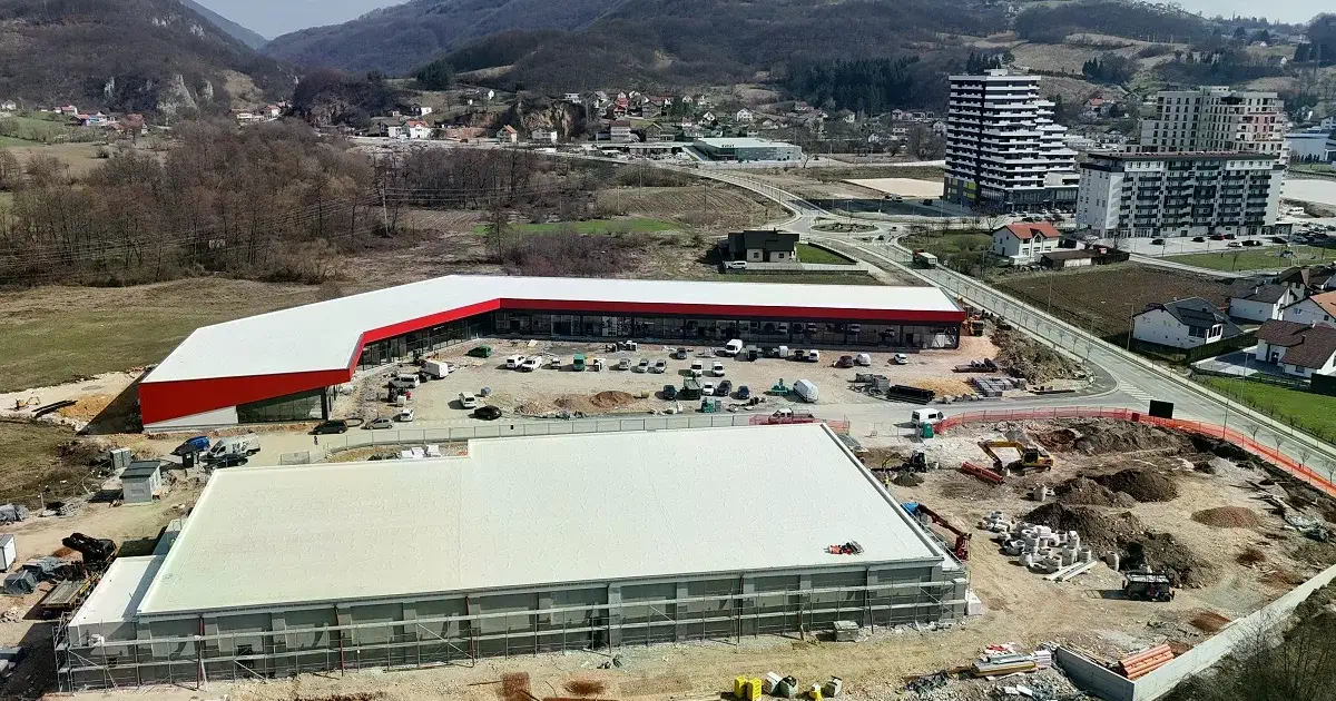 Otvara se novi veliki šoping centar uz luksuzni kompleks i Lidl