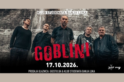 “Goblini” 17. oktobra u Banjaluci