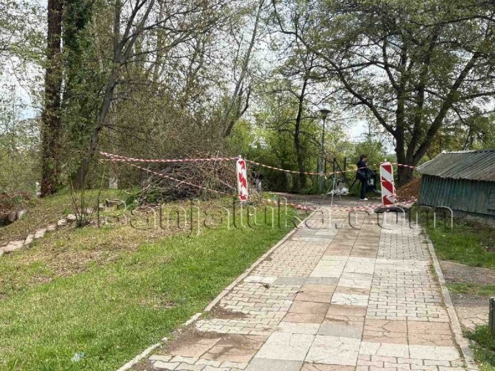 Radovi na uređenju šetališta uz Vrbas (Foto)