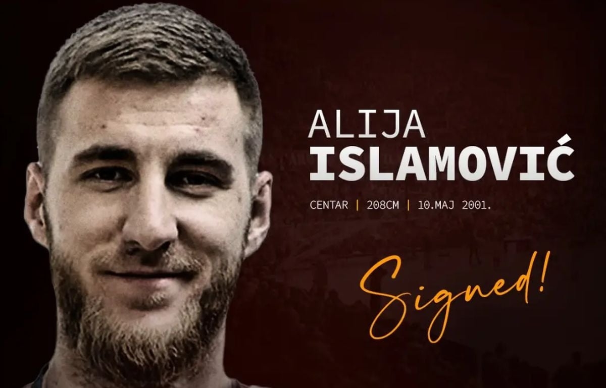 Alija Islamović novi košarkaš Bosne · Zvanično