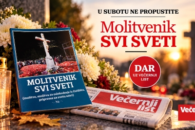 MOLITVENIK, VELIKI DAR VEČERNJEG LISTA BiH, izlazi u subotu 31. listopada