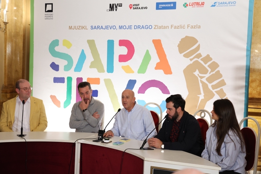 MUZIKA KOJA PRIČA PRIČU O SARAJEVU: Predstavljeno audio izdanje mjuzikla 'Sarajevo, moje drago' autora Zlatana Fazlića Fazle (FOTO)