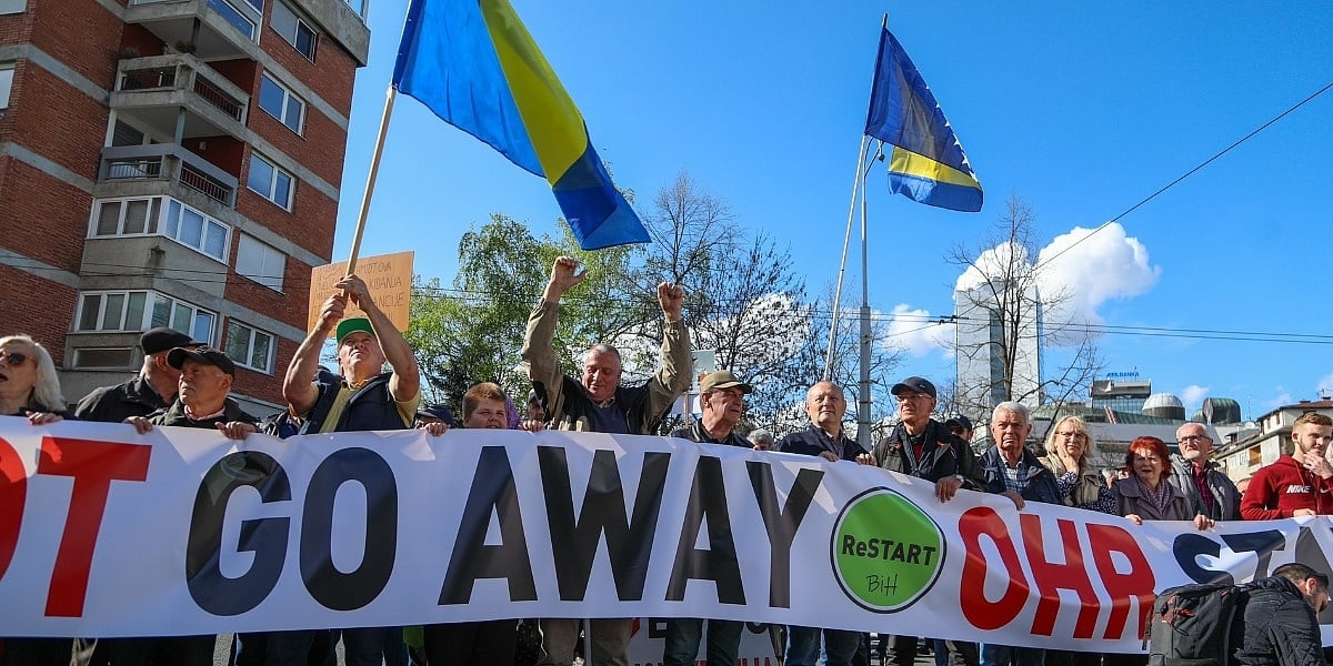 Sutra protesti ispred OHR-a u Sarajevu, izmjena saobraćaja na snazi od 17:30 do 19:30 sati