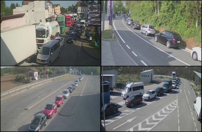 BUDITE STRPLJIVI: Velike gužve na izlazu iz BiH, saobraćaj potpuno obustavljen kod...