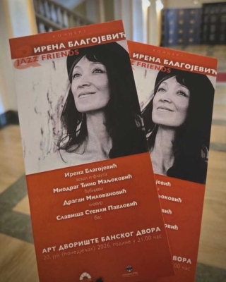 Banjaluka: Irena Blagojević & Jazz Friends u Art dvorištu Banskog dvora