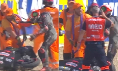 Veliki skandal na MotoGP trci: Beceki započeo tuču sa redarom VIDEO