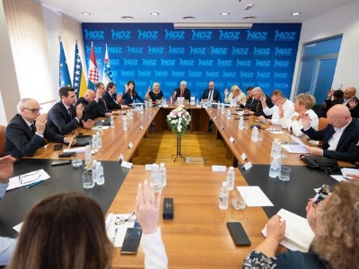 Rukovodstvo HDZ-a danas održava sjednicu u Mostaru