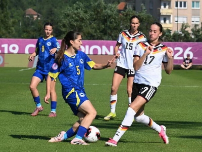 Juniorke BiH na otvaranju EP-a U19 poražene od Njemačke sa 0:5