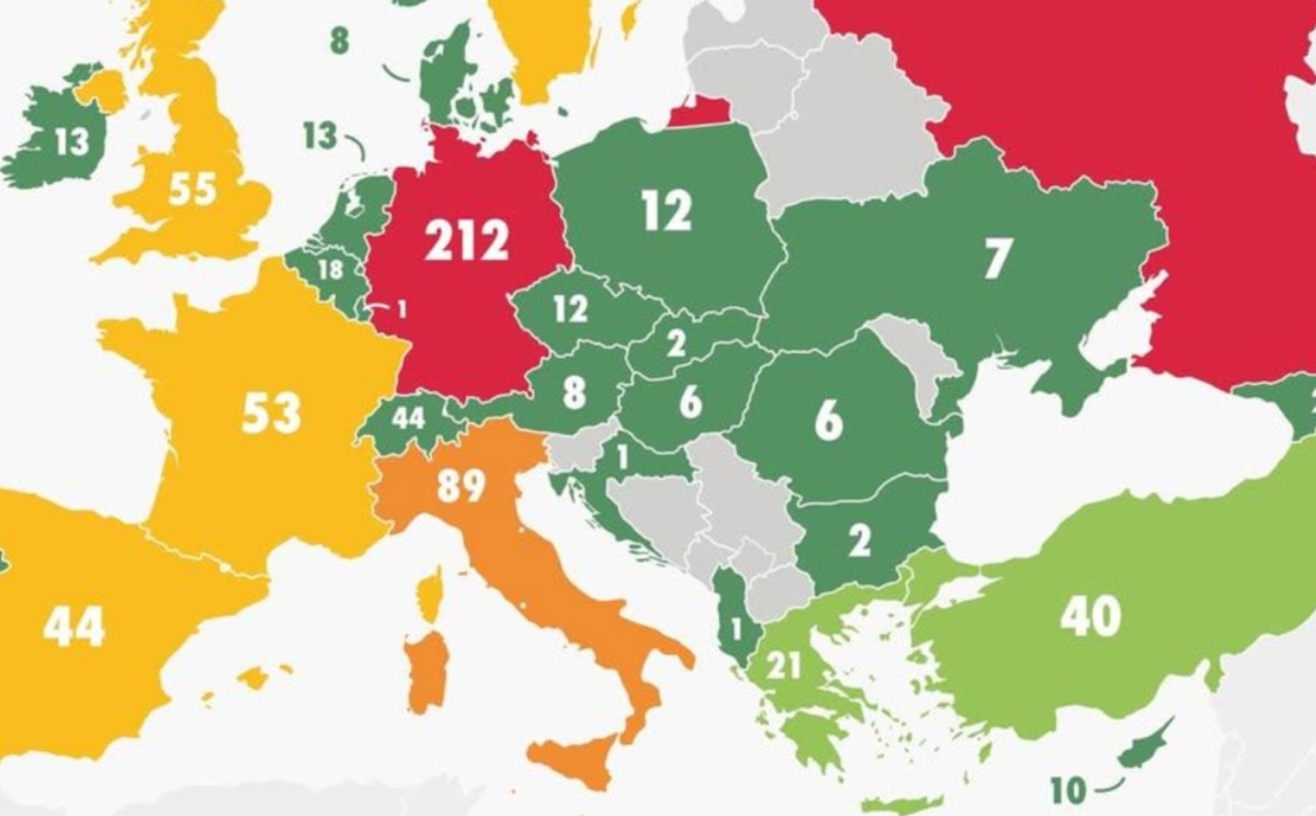 Nova karta otkriva koliko milijardera ima svaka država: Hrvatska ima jednog, BiH i Srbija nijednog