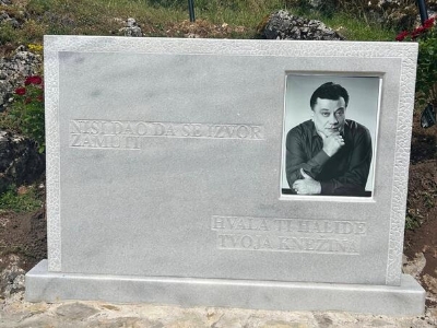 Na Knežak izvoru spomen-obilježje Halidu Bešliću