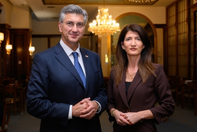 Plenković podržao Darijanu Filipović za člana Predsjedništva BiH