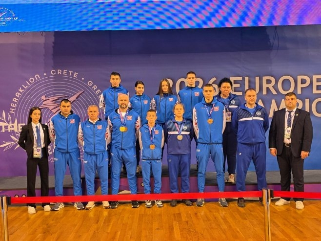 Tekvondoisti iz Republike Srpske odlični na Evropskom prvenstvu na Kritu